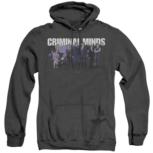 Criminal Minds Season 10 Cast Heather Mens Hoodie Black Officially Licensed