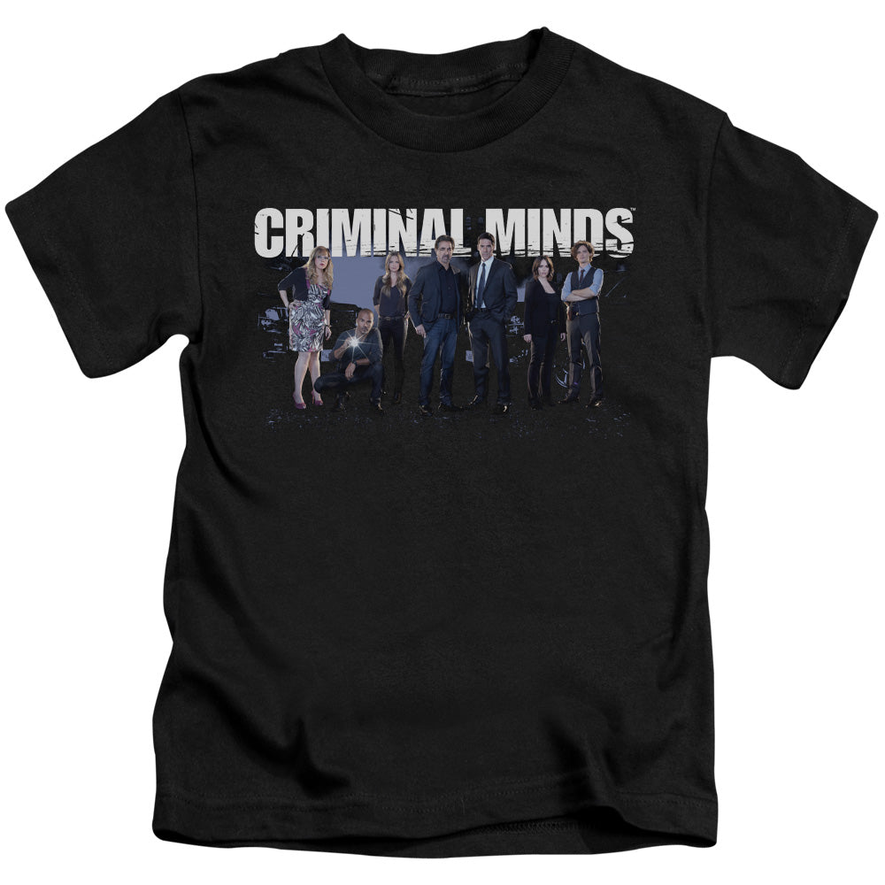 Criminal Minds Season 10 Cast Juvenile Kids Youth T Shirt Black Officially Licensed