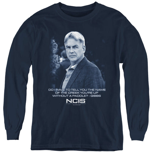 Ncis Creek Long Sleeve Kids Youth T Shirt Navy Officially Licensed