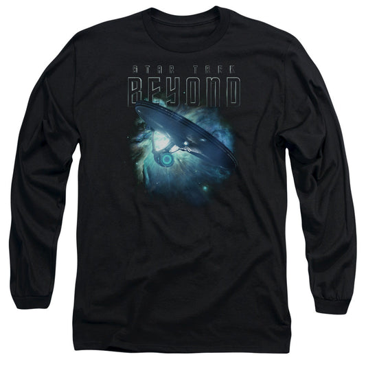 Star Trek Beyond Voyage Mens Long Sleeve Shirt Black Officially Licensed Officially Licensed