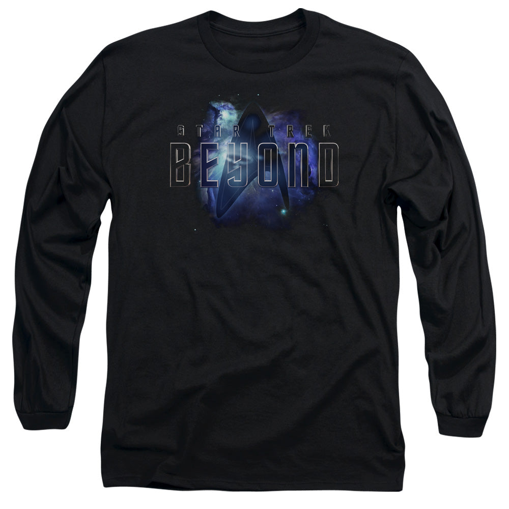 Star Trek Beyond Galaxy Beyond Mens Long Sleeve Shirt Black Officially Licensed Officially Licensed