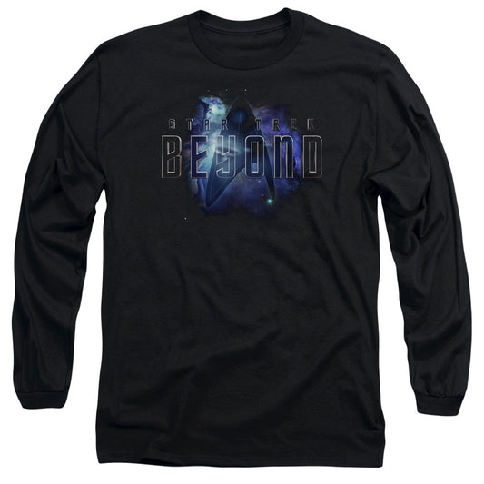 Star Trek Beyond Galaxy Beyond Mens Long Sleeve Shirt Black Officially Licensed Officially Licensed