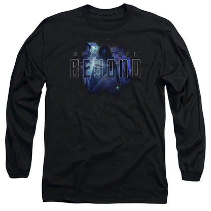 Star Trek Beyond Galaxy Beyond Mens Long Sleeve Shirt Black Officially Licensed Officially Licensed