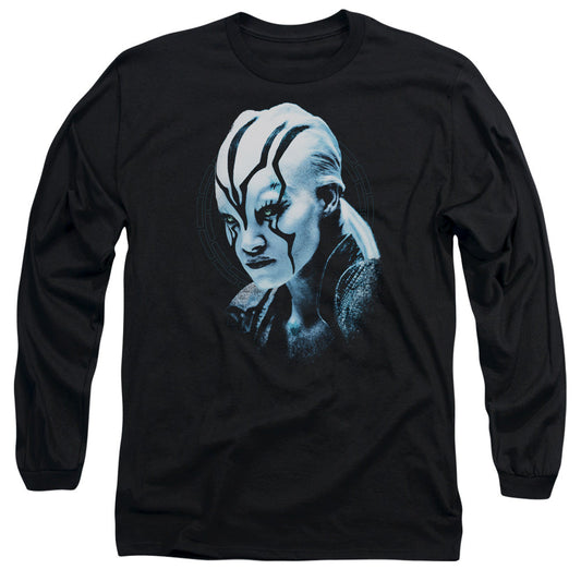 Star Trek Beyond Jaylah Burst Mens Long Sleeve Shirt Black Officially Licensed Officially Licensed