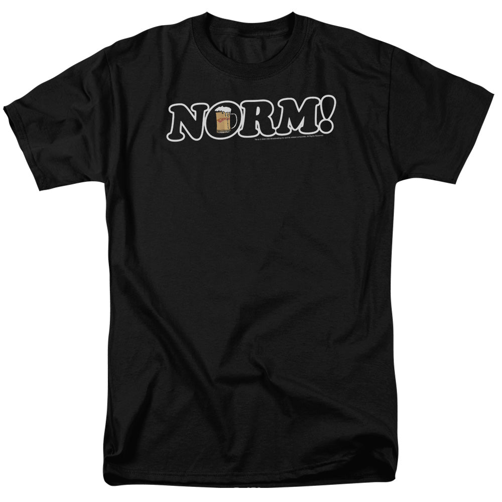 Cheers Norm! Mens T Shirt Black Officially Licensed