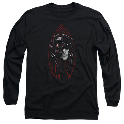 Star Trek Borg Construct Mens Long Sleeve Shirt Black Officially Licensed Officially Licensed