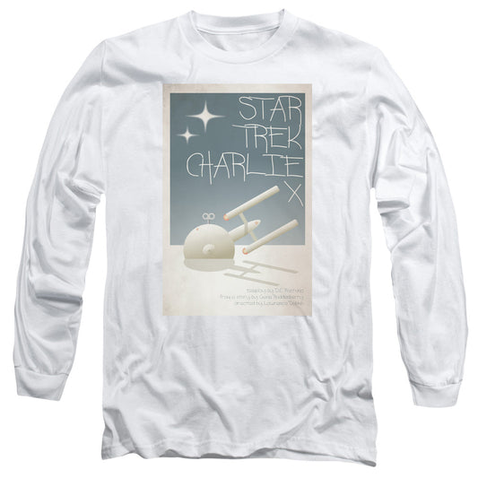 Star Trek Tos Episode 2 Mens Long Sleeve Shirt White Officially Licensed Officially Licensed