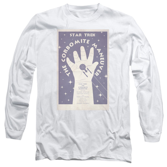 Star Trek Tos Episode 10 Mens Long Sleeve Shirt White Officially Licensed Officially Licensed
