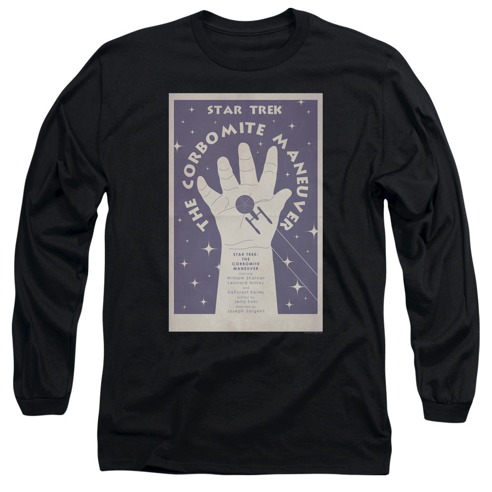 Star Trek Tos Episode 10 Mens Long Sleeve Shirt Black Officially Licensed Officially Licensed