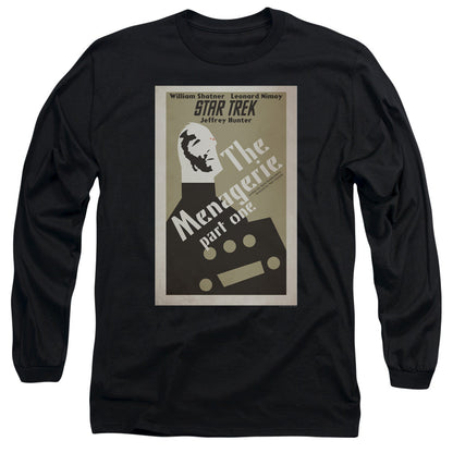 Star Trek Tos Episode 11 Mens Long Sleeve Shirt Black Officially Licensed Officially Licensed