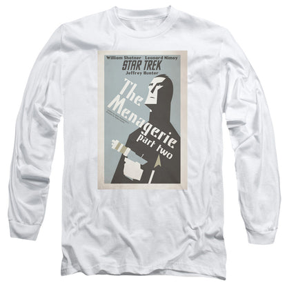 Star Trek Tos Episode 12 Mens Long Sleeve Shirt White Officially Licensed Officially Licensed