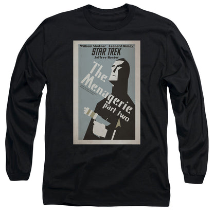 Star Trek Tos Episode 12 Mens Long Sleeve Shirt Black Officially Licensed Officially Licensed
