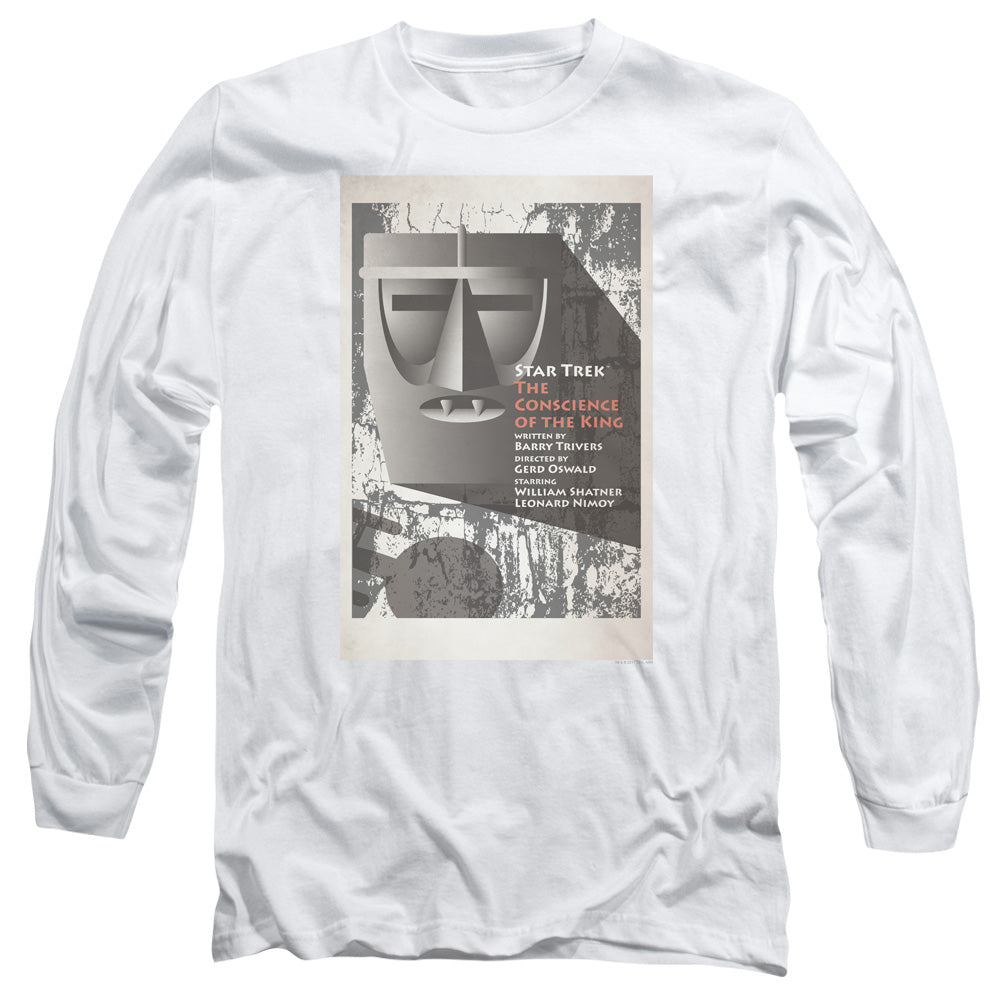 Star Trek Tos Episode 13 Mens Long Sleeve Shirt White Officially Licensed Officially Licensed