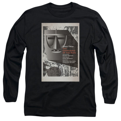 Star Trek Tos Episode 13 Mens Long Sleeve Shirt Black Officially Licensed Officially Licensed