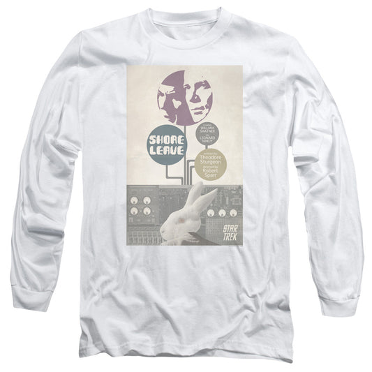 Star Trek Tos Episode 15 Mens Long Sleeve Shirt White Officially Licensed Officially Licensed