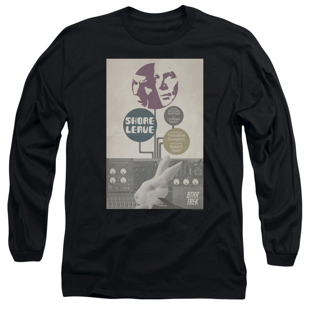 Star Trek Tos Episode 15 Mens Long Sleeve Shirt Black Officially Licensed Officially Licensed