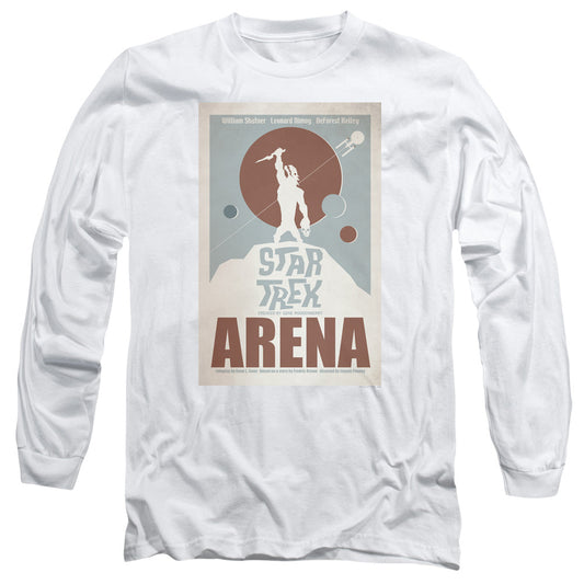 Star Trek Tos Episode 18 Mens Long Sleeve Shirt White Officially Licensed Officially Licensed