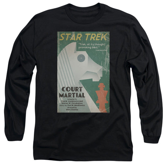 Star Trek Tos Episode 20 Mens Long Sleeve Shirt Black Officially Licensed Officially Licensed