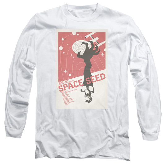 Star Trek Tos Episode 22 Mens Long Sleeve Shirt White Officially Licensed Officially Licensed