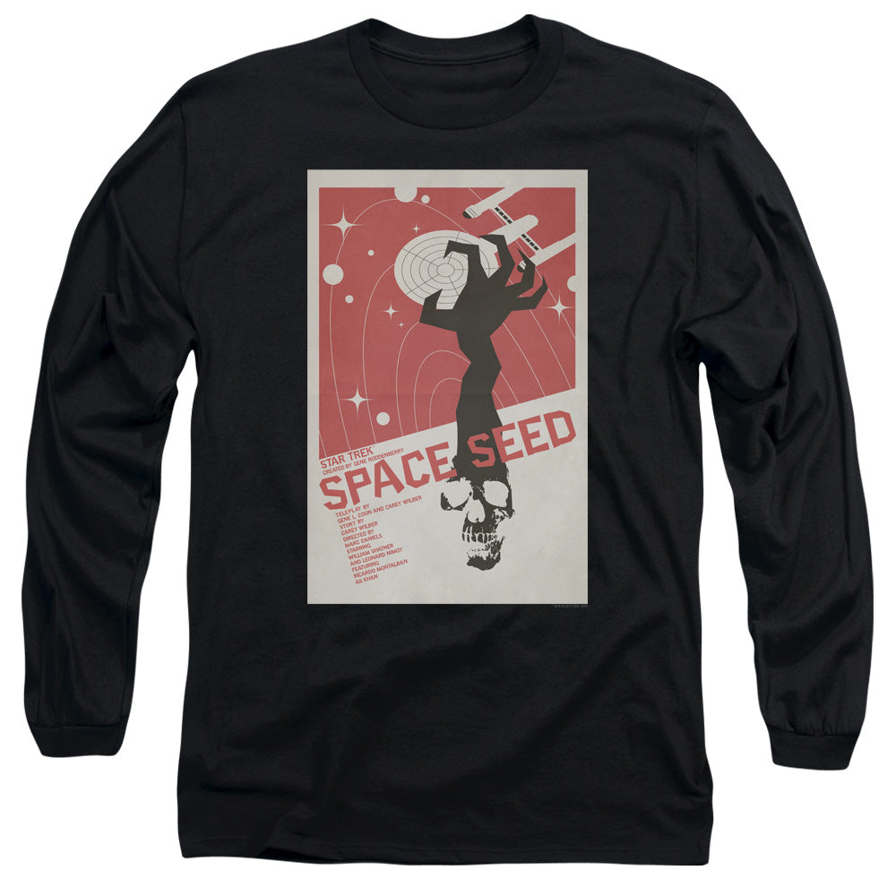 Star Trek Tos Episode 22 Mens Long Sleeve Shirt Black Officially Licensed Officially Licensed