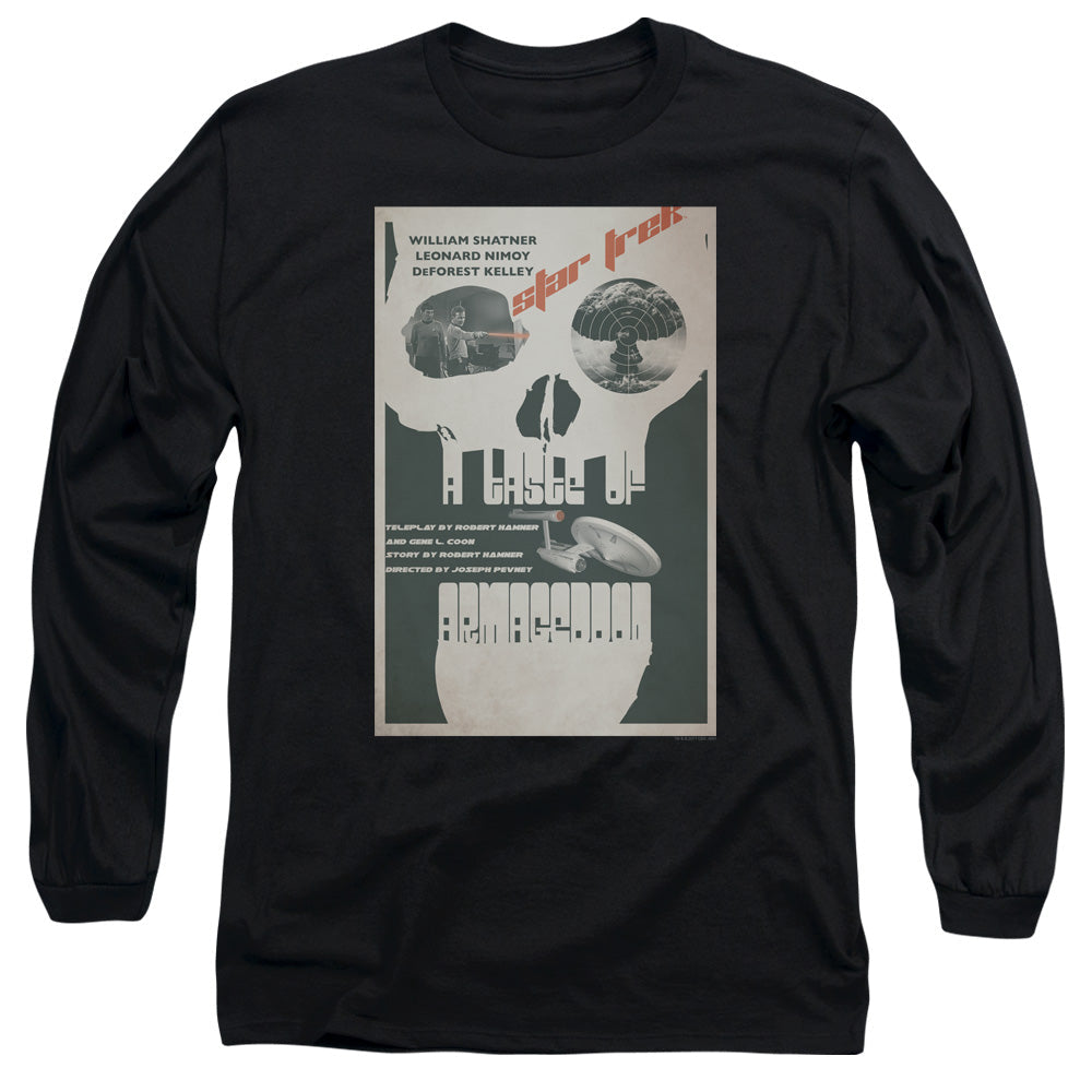 Star Trek Tos Episode 23 Mens Long Sleeve Shirt Black Officially Licensed Officially Licensed