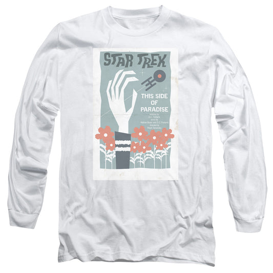 Star Trek Tos Episode 24 Mens Long Sleeve Shirt White Officially Licensed Officially Licensed