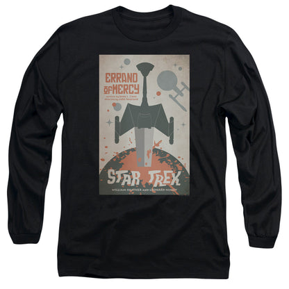 Star Trek Tos Episode 26 Mens Long Sleeve Shirt Black Officially Licensed Officially Licensed