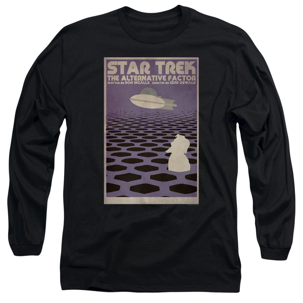 Star Trek Tos Episode 27 Mens Long Sleeve Shirt Black Officially Licensed Officially Licensed