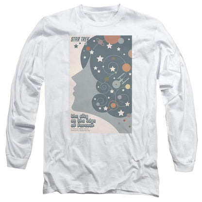 Star Trek Tos Episode 28 Mens Long Sleeve Shirt White Officially Licensed Officially Licensed