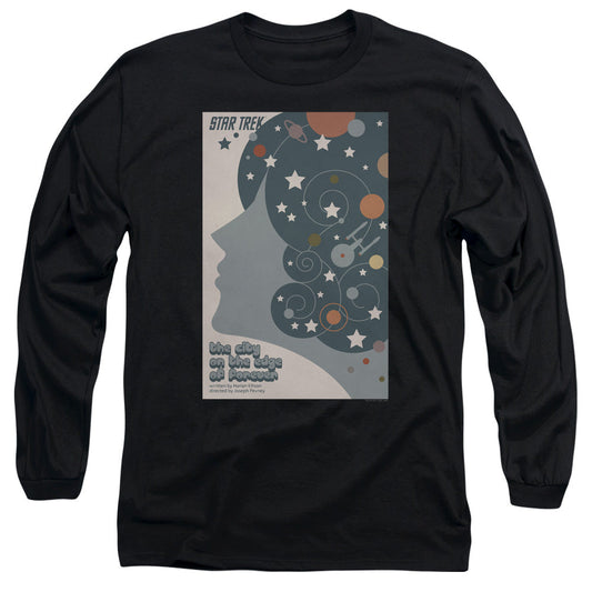 Star Trek Tos Episode 28 Mens Long Sleeve Shirt Black Officially Licensed Officially Licensed