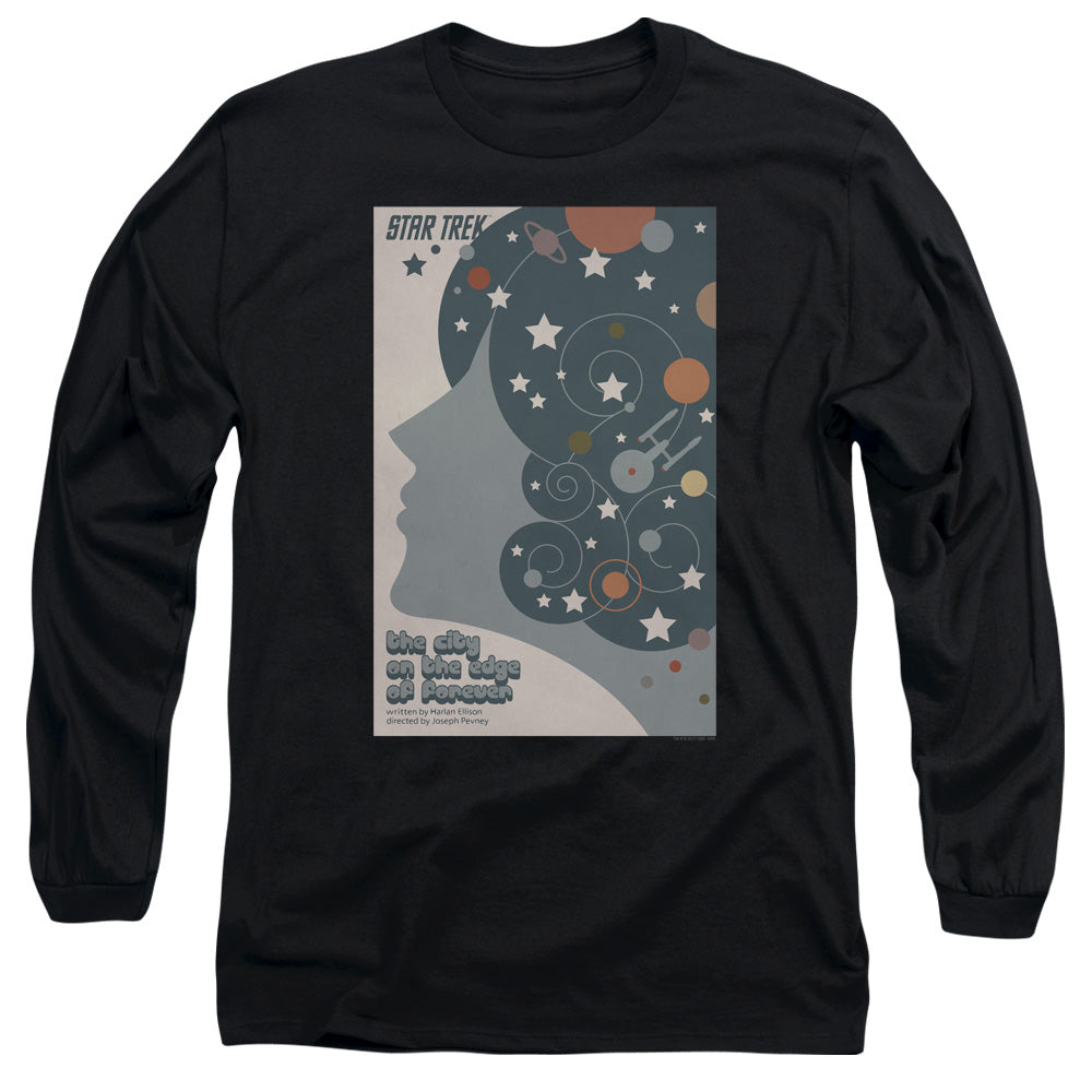Star Trek Tos Episode 28 Mens Long Sleeve Shirt Black Officially Licensed Officially Licensed