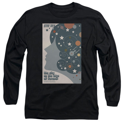 Star Trek Tos Episode 28 Mens Long Sleeve Shirt Black Officially Licensed Officially Licensed
