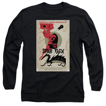 Star Trek Tos Episode 30 Mens Long Sleeve Shirt Black Officially Licensed Officially Licensed