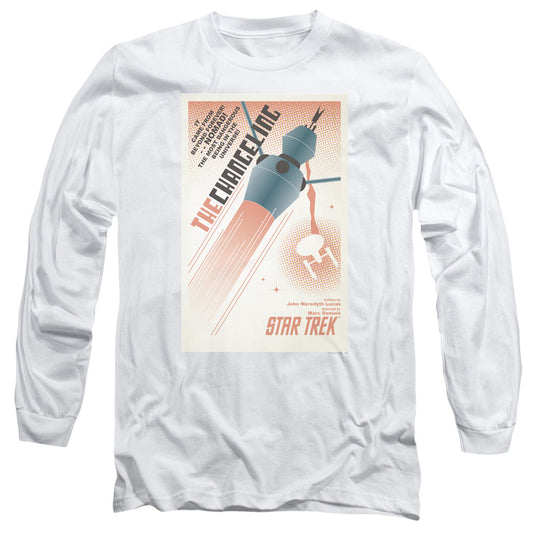 Star Trek Tos Episode 32 Mens Long Sleeve Shirt White Officially Licensed Officially Licensed