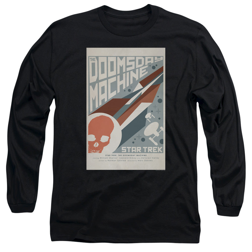 Star Trek Tos Episode 35 Mens Long Sleeve Shirt Black Officially Licensed Officially Licensed