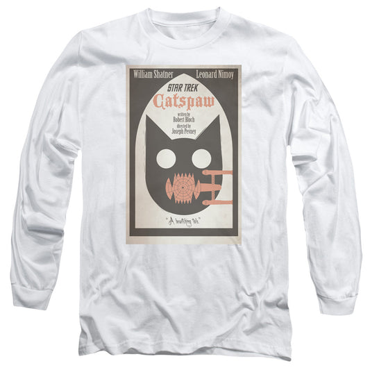 Star Trek Tos Episode 36 Mens Long Sleeve Shirt White Officially Licensed Officially Licensed