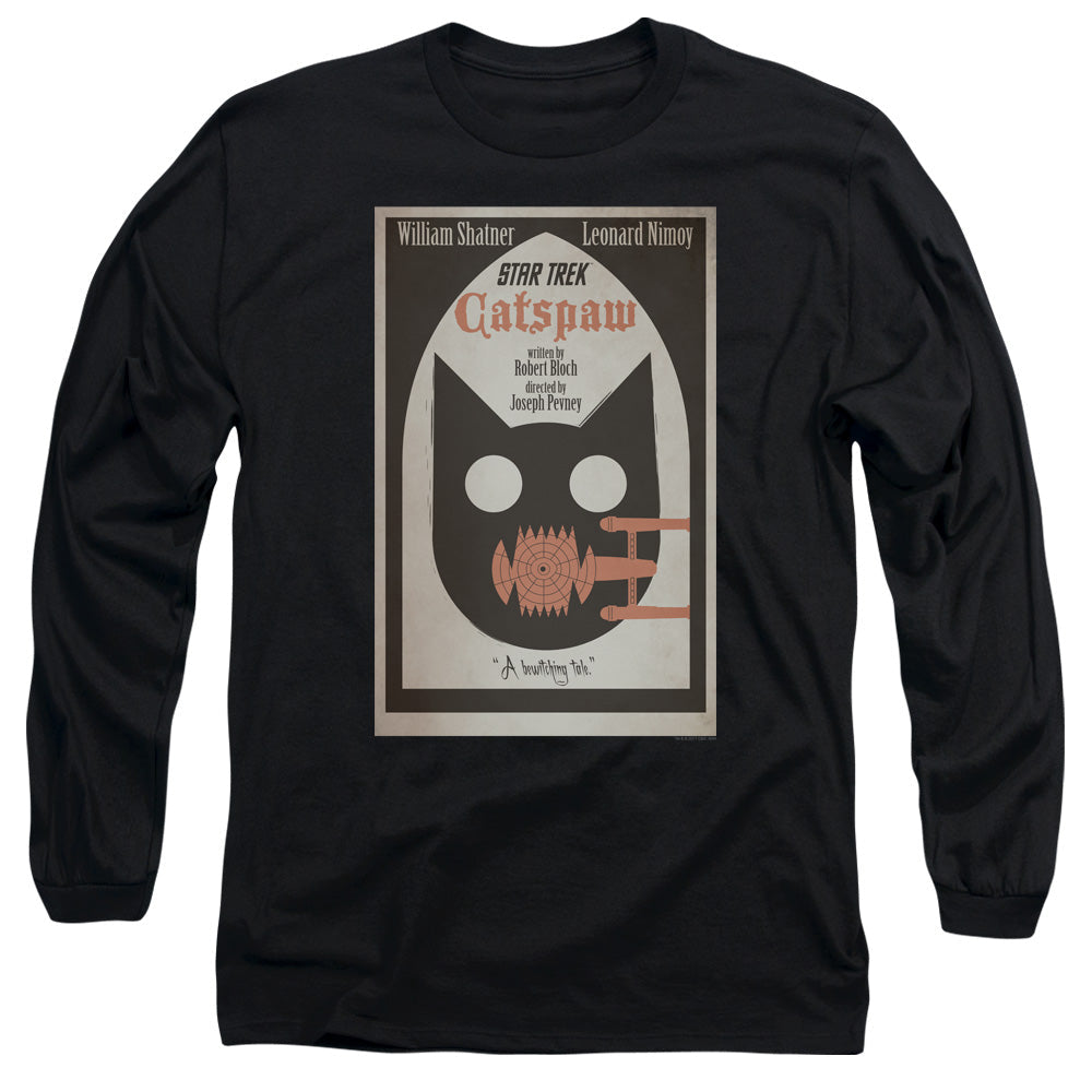 Star Trek Tos Episode 36 Mens Long Sleeve Shirt Black Officially Licensed Officially Licensed