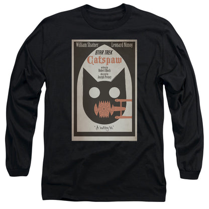 Star Trek Tos Episode 36 Mens Long Sleeve Shirt Black Officially Licensed Officially Licensed