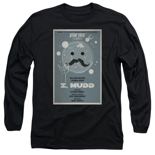 Star Trek Tos Episode 37 Mens Long Sleeve Shirt Black Officially Licensed Officially Licensed