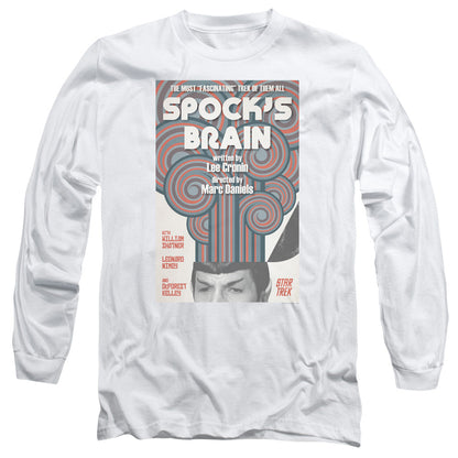 Star Trek Tos Episode 56 Mens Long Sleeve Shirt White Officially Licensed