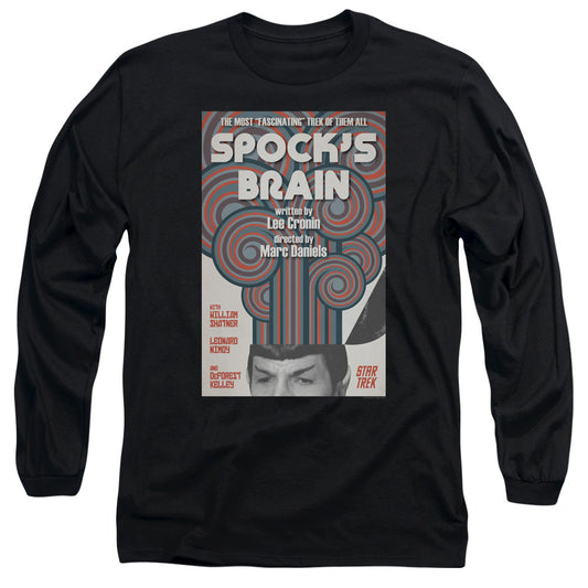 Star Trek Tos Episode 56 Mens Long Sleeve Shirt Black Officially Licensed
