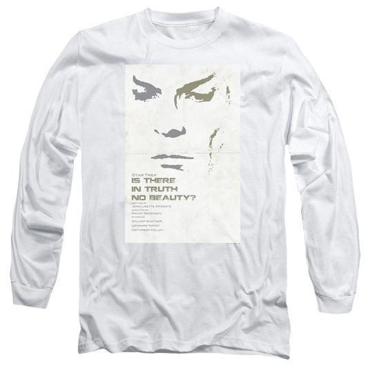 Star Trek Tos Episode 60 Mens Long Sleeve Shirt White Officially Licensed