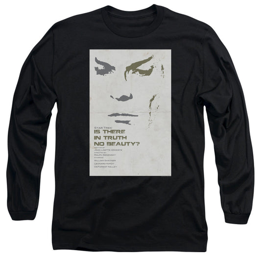 Star Trek Tos Episode 60 Mens Long Sleeve Shirt Black Officially Licensed