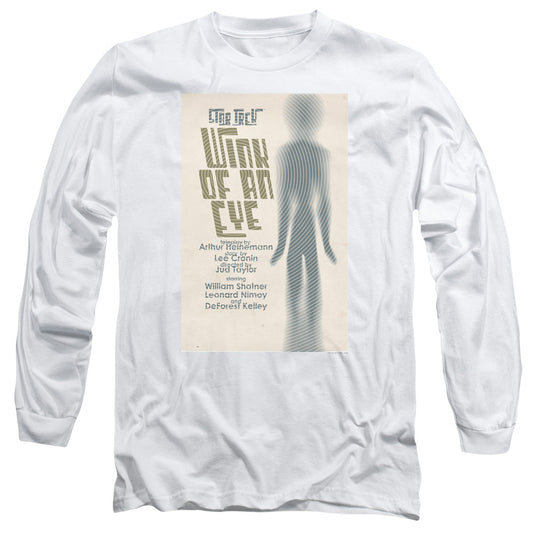 Star Trek Tos Episode 66 Mens Long Sleeve Shirt White Officially Licensed