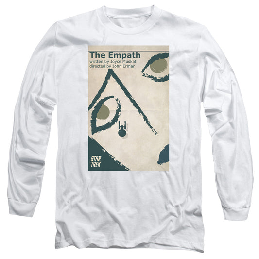 Star Trek Tos Episode 67 Mens Long Sleeve Shirt White Officially Licensed