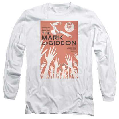Star Trek Tos Episode 71 Mens Long Sleeve Shirt White Officially Licensed