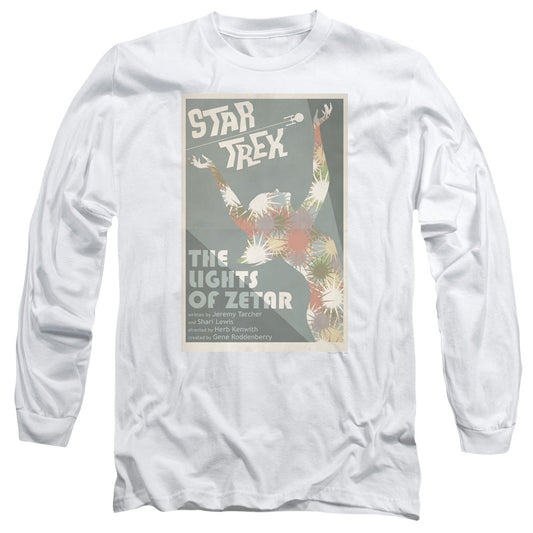 Star Trek Tos Episode 73 Mens Long Sleeve Shirt White Officially Licensed