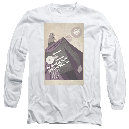 Star Trek Tos Episode 74 Mens Long Sleeve Shirt White Officially Licensed
