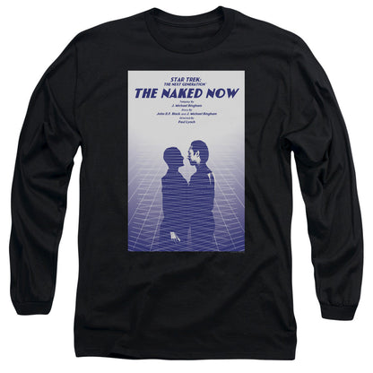 Star Trek Tng Season 1 Episode 3 Mens Long Sleeve Shirt Black Officially Licensed Officially Licensed