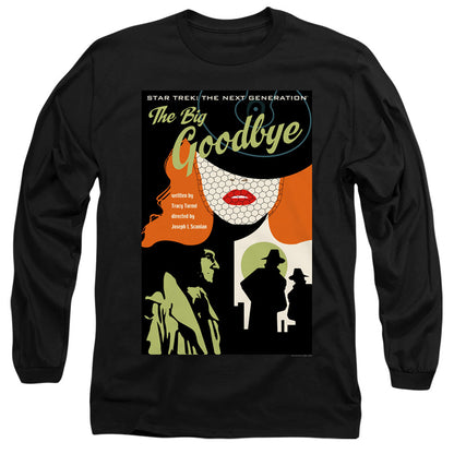 Star Trek Tng Season 1 Episode 12 Mens Long Sleeve Shirt Black Officially Licensed Officially Licensed